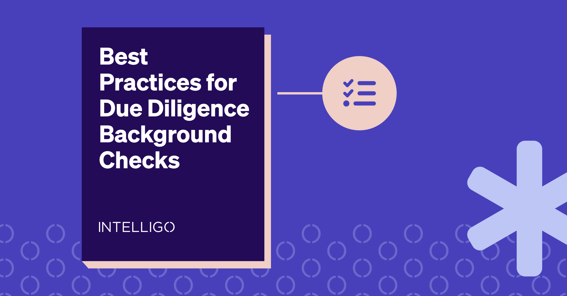 Best Practices in Due Diligence Background Checks